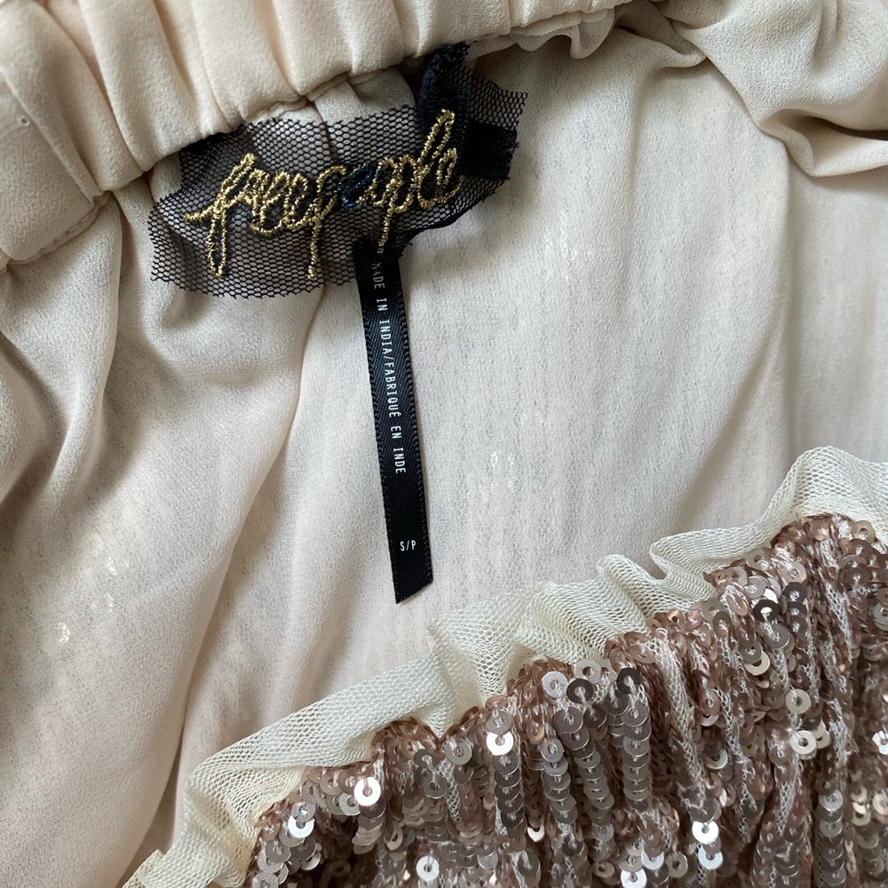 New Womens Free People  Emilia Sequin Dress - Picture 6 of 8
